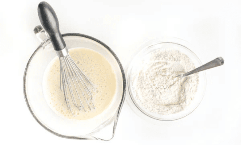 mix the dry ingredients